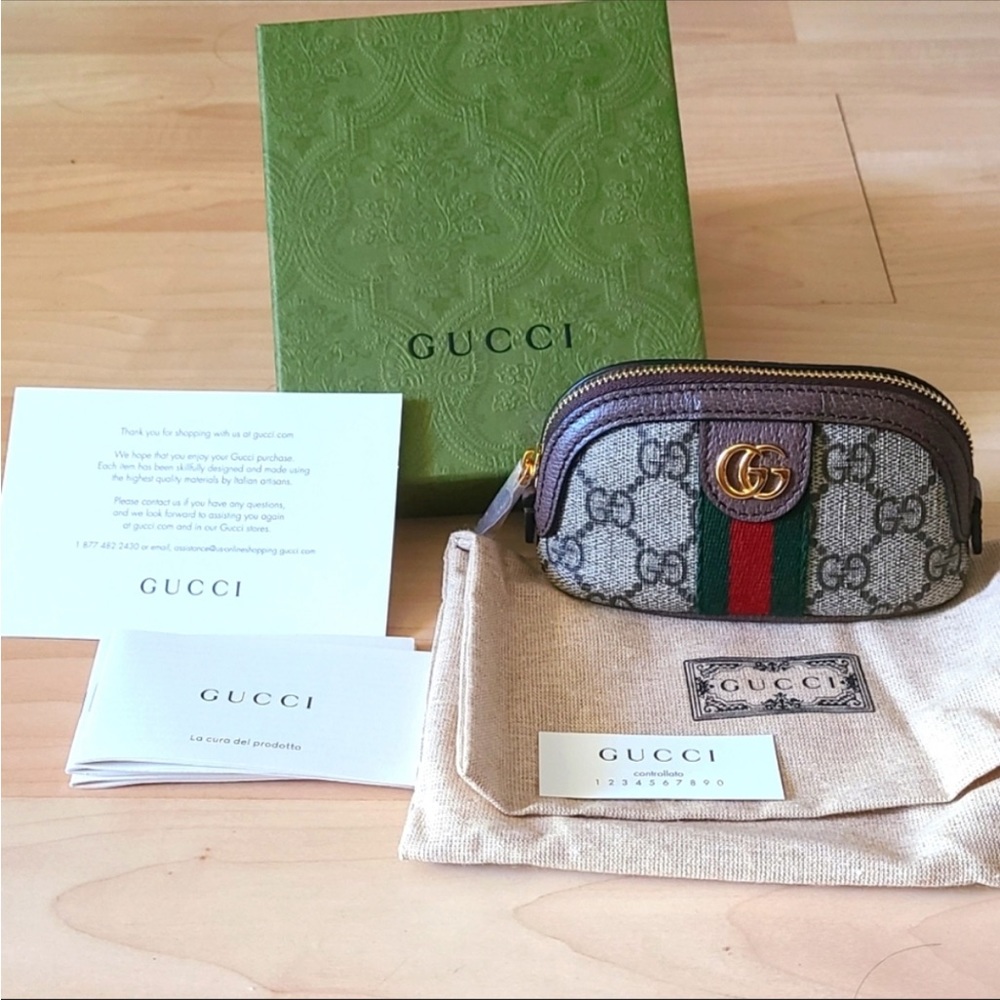Gucci Ophidia GG Key Pouch